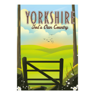 Foto Posto de viagens vintage do Yorkshire "O próprio 