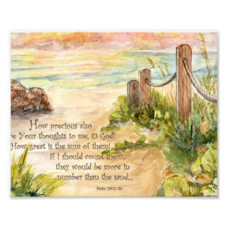 Foto Posto Praia Sunrise- Salm 139:17-18a