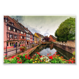 Foto Pouca Veneza, pequeno Venise, em Colmar, France
