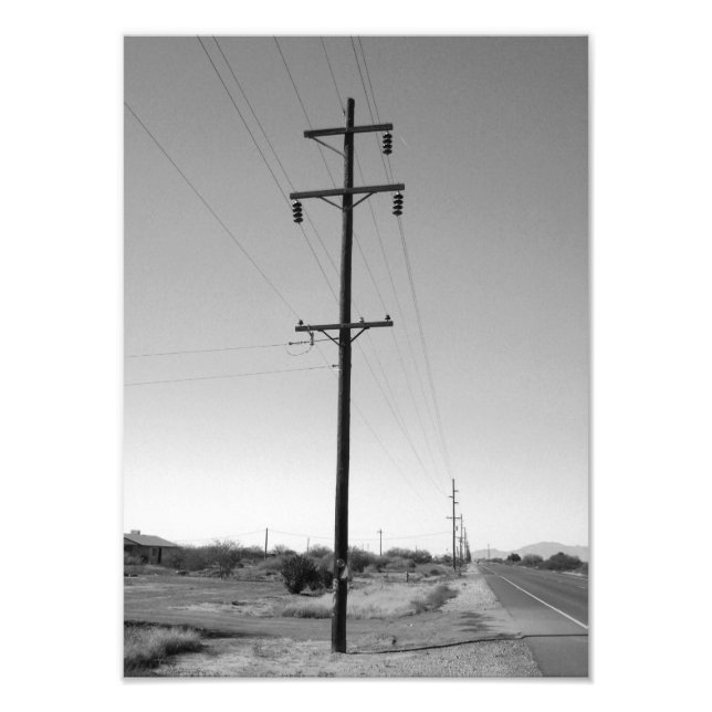 Foto Powerlines de Arizona clássico (Frente)