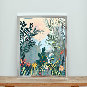 Foto Prado Vibrante - Arte Paisagem Floral