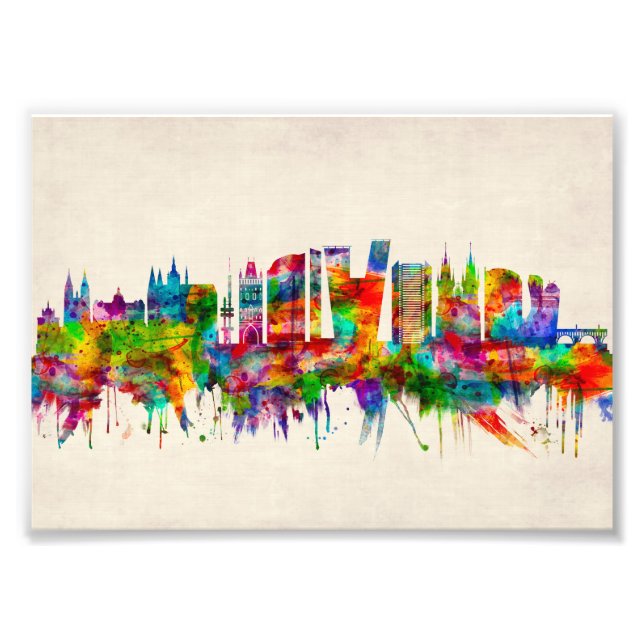 Foto Praga República Checa Skyline (Frente)