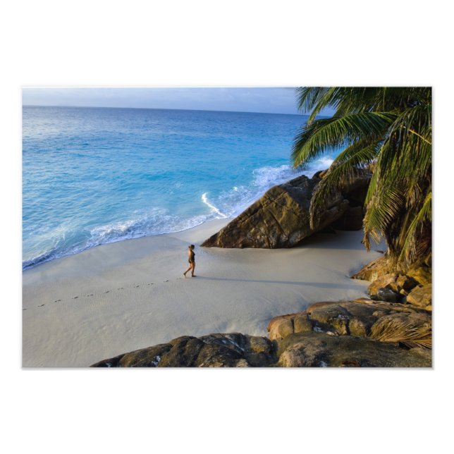 Foto Praia Anse Victorin, Ilha Fregate (Frente)