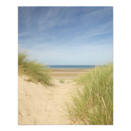 Foto Praia de Holkham Através das Dunas Norfolk