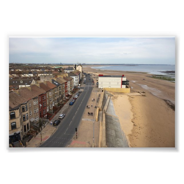 Foto Praia de Redcar a partir do Beacon (Frente)