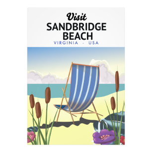 Foto Praia Sandbridge Virginia EUA,