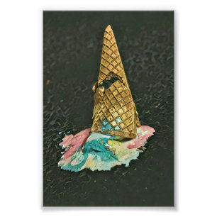 Foto Presente de amante de sorvete de chocolate