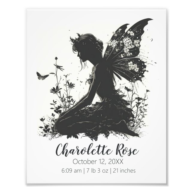 Foto Presente de Chá de fraldas de conto de fadas | Est (Frente)