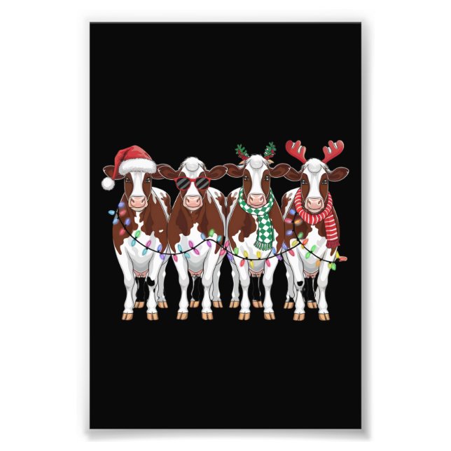 Foto Presente de Natal de Vaca Presente de Amante de Va (Frente)