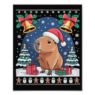 Foto Presente de Natal para Amante de Capivara Roupa de