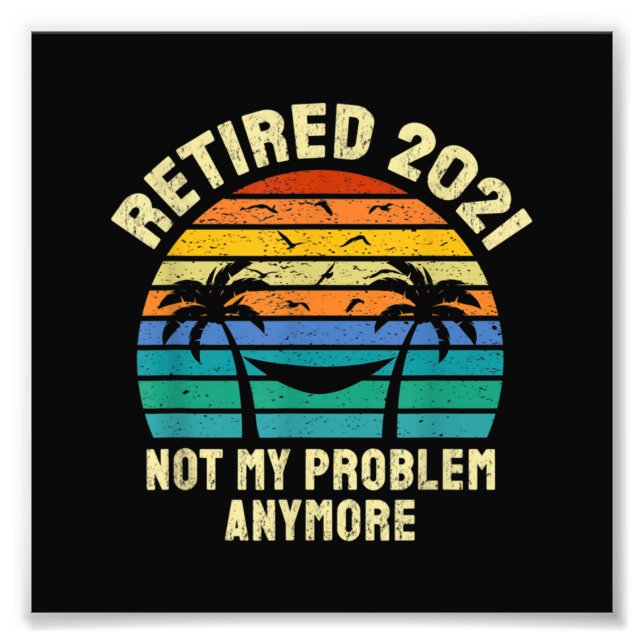 Foto Presentes de aposentadoria aposentados 2021 (Frente)