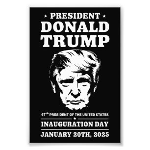 Foto Presidente 47 D J Trump Dia de Inauguração Jan 202