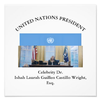 FOTO #PRESIDENTEDASNACOESUNIDAS DR. #LAURAHCASTILLOS ES