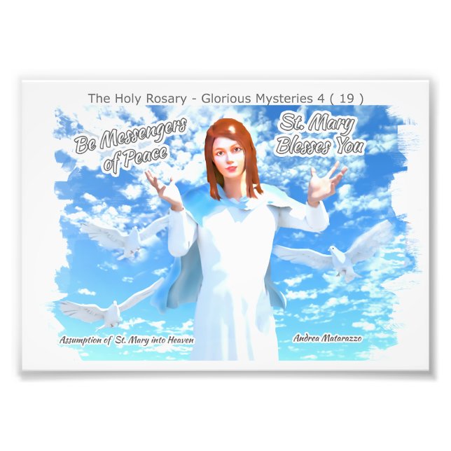 Foto Pressuposição de Ruas. Maria no Céu (Frente)