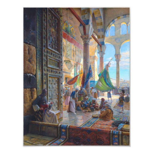 Foto Previsão da Mesquita de Umayyad | Bauernfeind | (Frente)