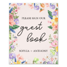 Primavera de Flor Selvagem Por Favor Assine nosso