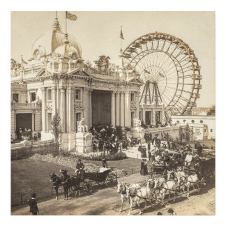 Foto Primeira Roda Ferris Inventada por George Ferris