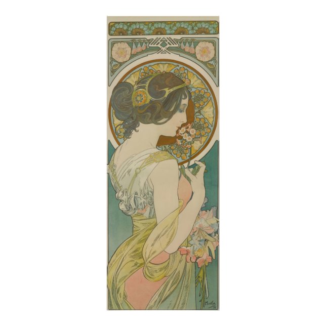 Foto Primrose por Alphonse Mucha (Frente)