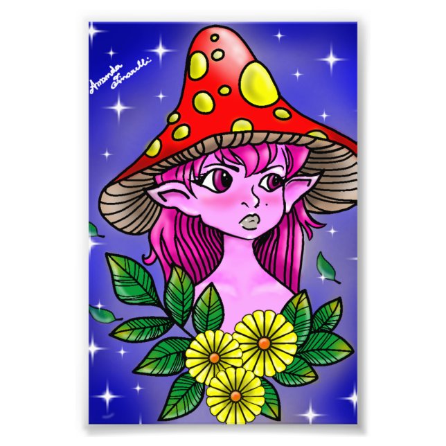 Foto Princesa cogumelo  (Frente)