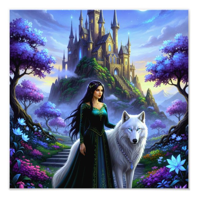Foto Princesa e Lobo (Frente)