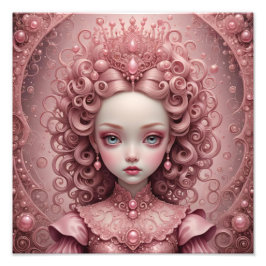 Foto Princesa Rosa Mark Ryden Style Art Poster Impressã