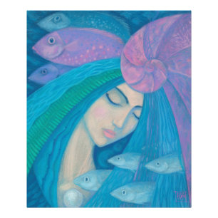 Foto Princesa Sereia, Fantasia Submarina, Azul Rosa