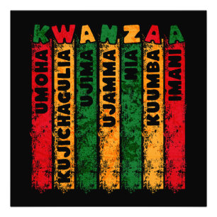 Foto Princípios de Grunge Kwanzaa