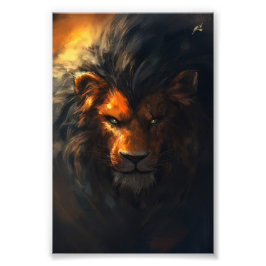 Foto Print Entre Leões