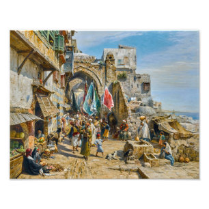 Foto Procissão em Jafa   Gustav Bauernfeind  