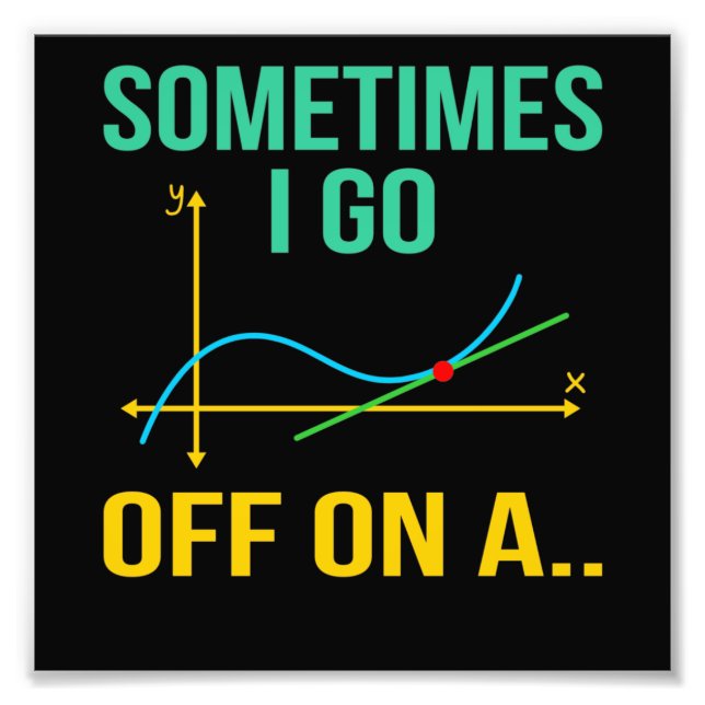 Foto Professor de Matemática Tangente Estudante de Mate (Frente)