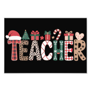 Foto Professor Natal Vida Ensinar Amor Inspirador 