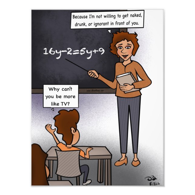 Foto Professores Como Estrelas de TV (Frente)