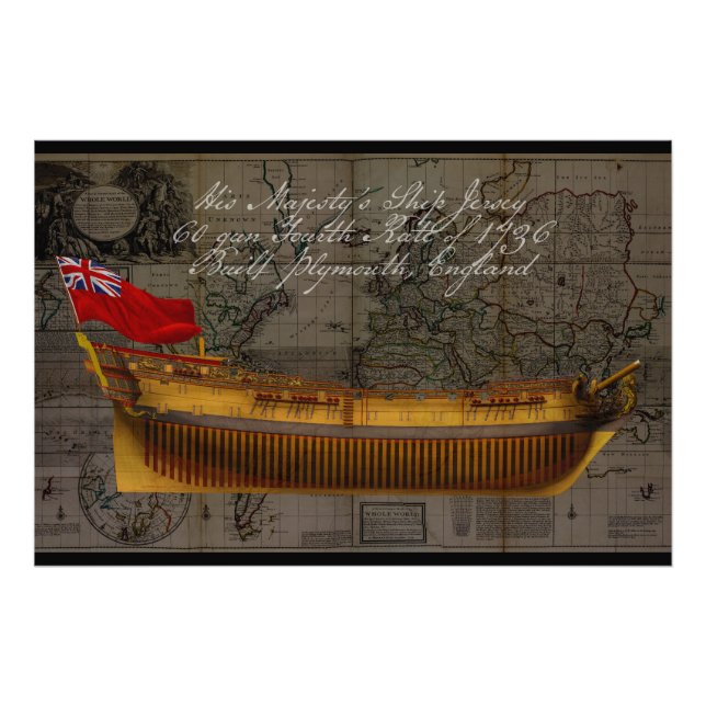 Foto Profile Painting of Ship Jersey (Frente)