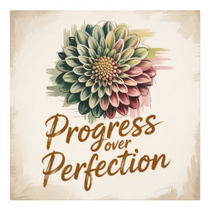 Foto Progresso Acima da Perfeição