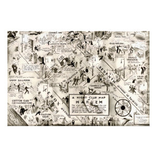 Foto Proibir Era Harlem, Mapa Fácil de Voz em Nova Iorq