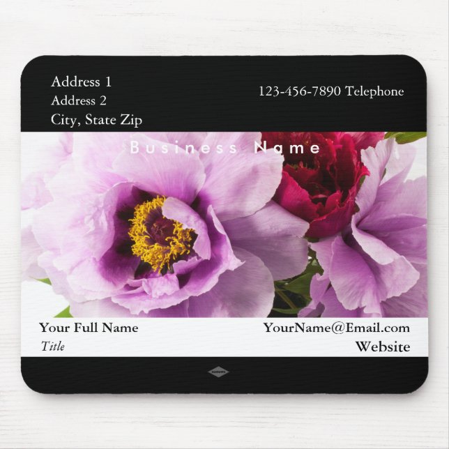 Foto promocional de flores para Mousepad (Frente)