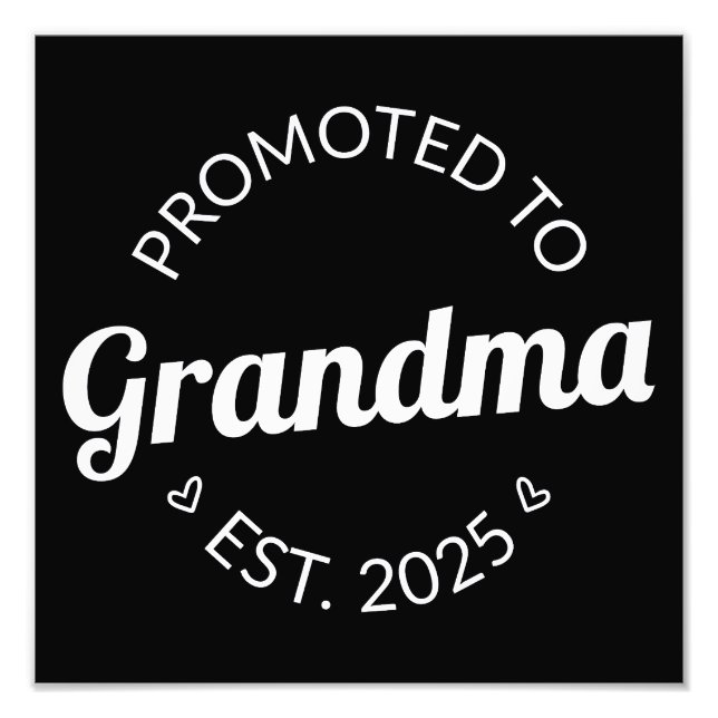 Foto Promovido À Avó Est. 2025 I (Frente)