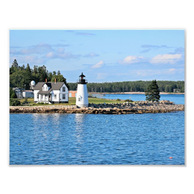 Foto Prospect Harbor Lighthouse, Maine (Frente)