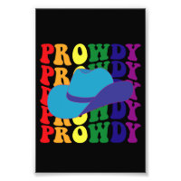 Prowdy Rodeo Howdy Cowboy LGBTQ Ocidental