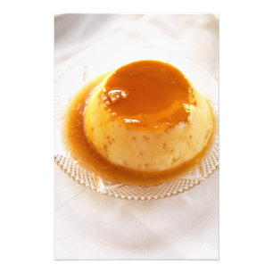 Foto Pudim de creme caramel com caramelo