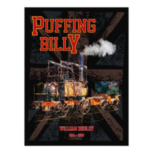 Foto Puffing Billy Steam Train Locomotive Inglês