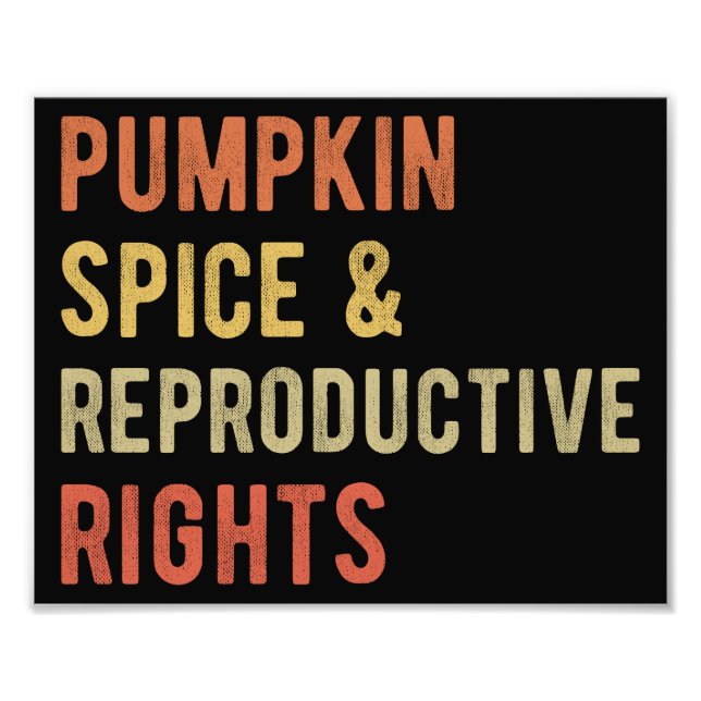 Foto Pumpkin Spice e Direitos Reprodutivos I (Frente)