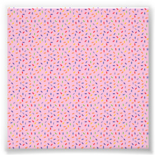 Foto Purpurina Arco-íris Confete Colorido Rosa Claro