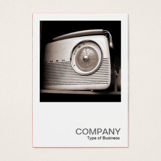 Foto quadrada 0118 - Old Radio (Rádio antiga)