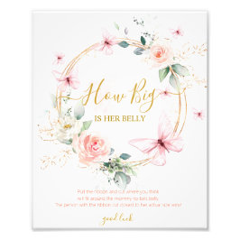 Foto Qual É O Tamanho Do Jogo De Chá de fraldas Da Bela