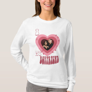 Foto que eu amo minha namorado T-Shirt