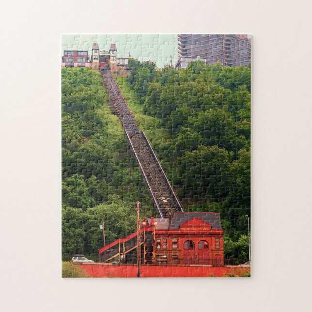 Foto Quebra-cabeça Duquesne Incline Pittsburgh (Vertical)