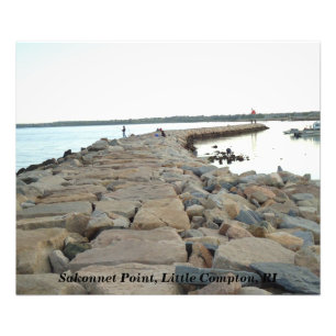 Foto Quebra-mar, ponto de Sakonnet, Compton pequeno, RI