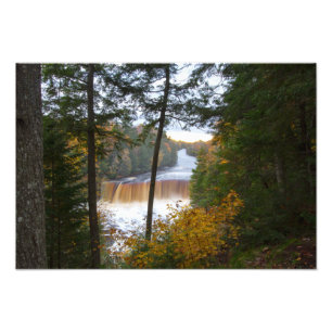 Foto Quedas superiores de Tahquamenon, outono, Michigan