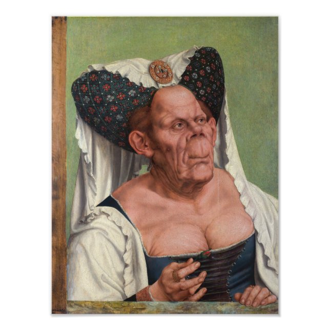 Foto Quentin Matsys - Uma Velha Grotesca (Frente)